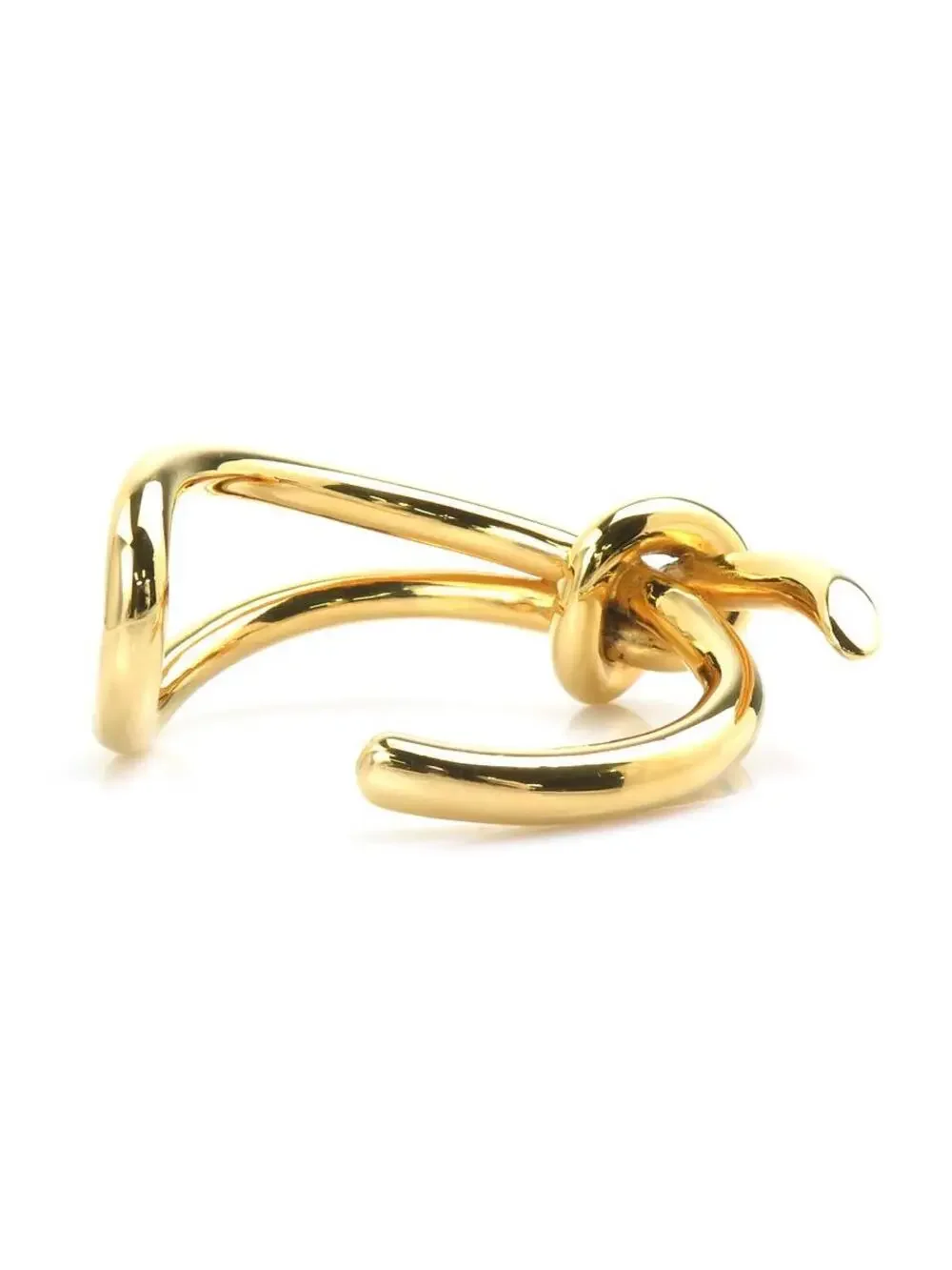 Auth Balenciaga Bangle Bracelet Gold #338703B23B